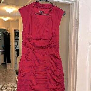 Red express dress